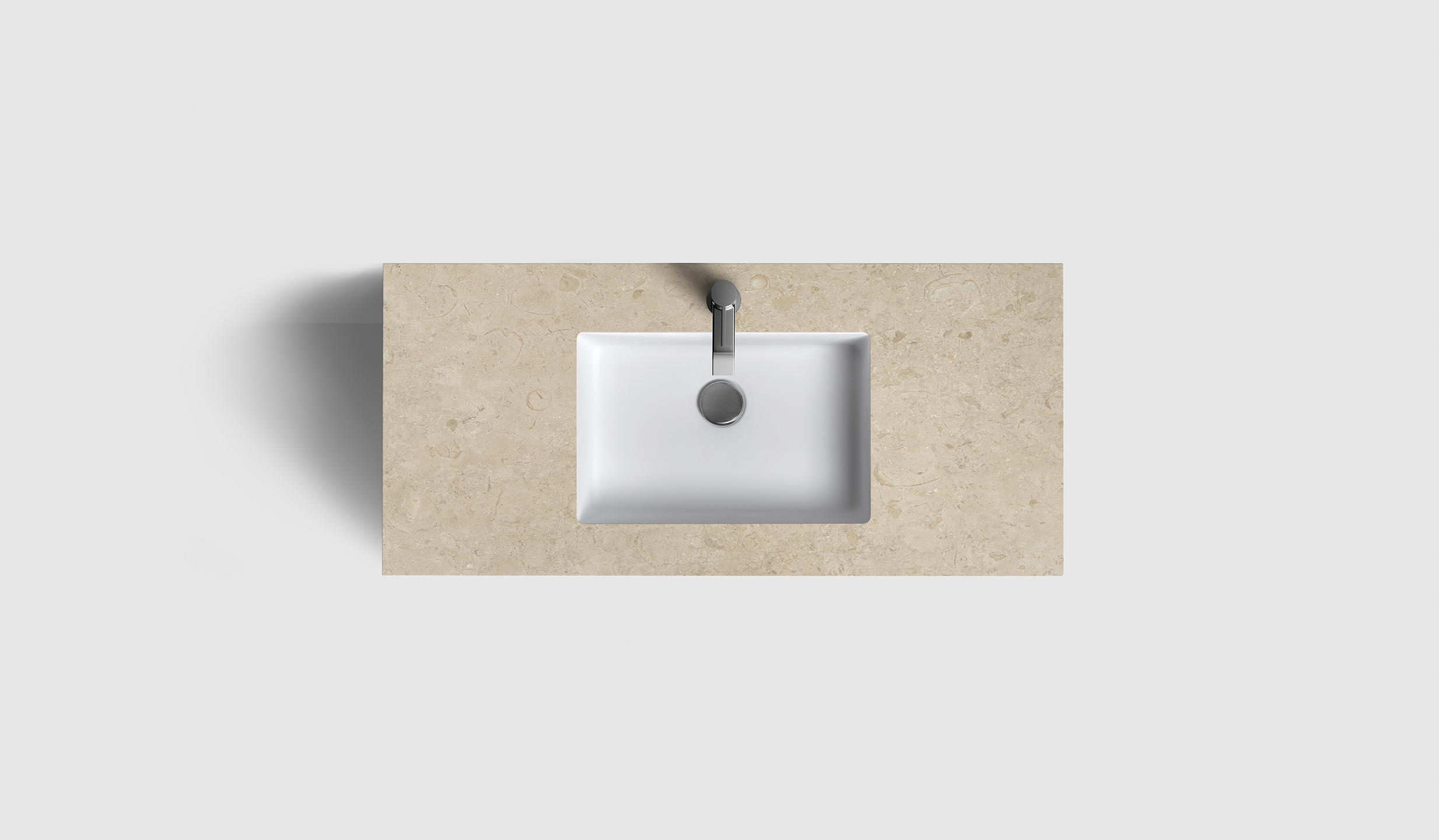 H2/80 - Smoked Oak Wood - NB/Matt White Porcelain UM