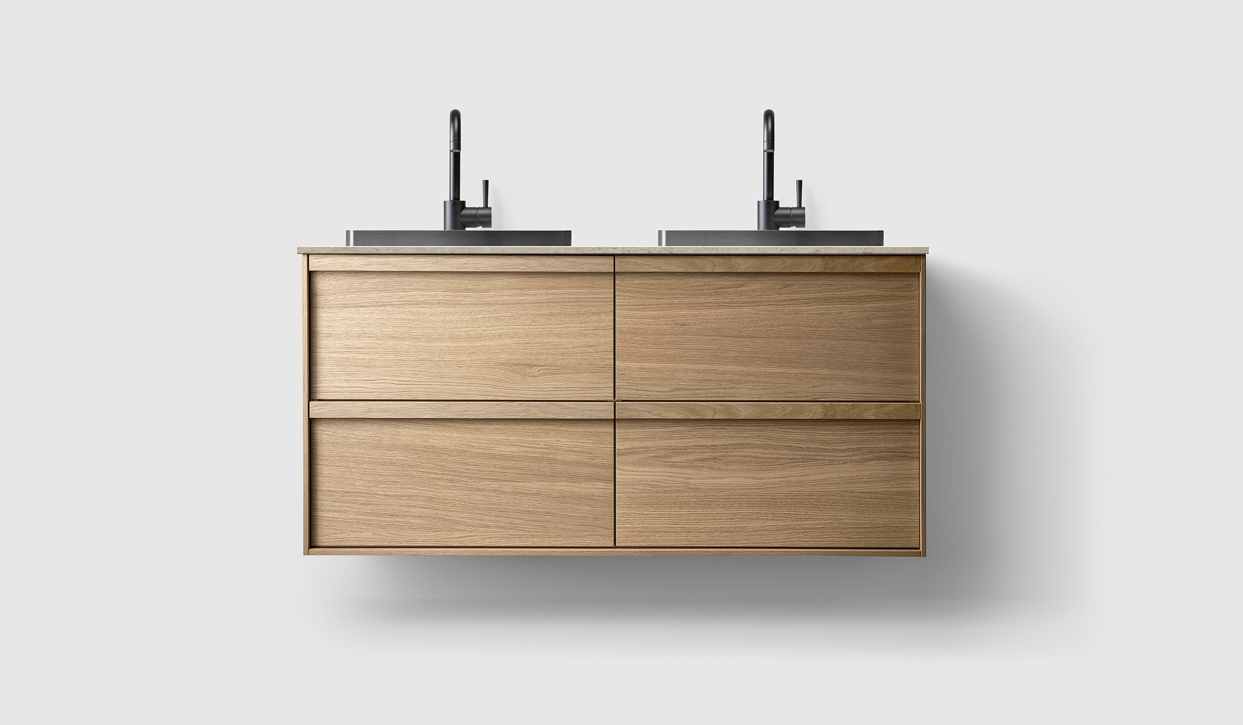 H2/120 - Oak Wood - AGH/Black Chrome