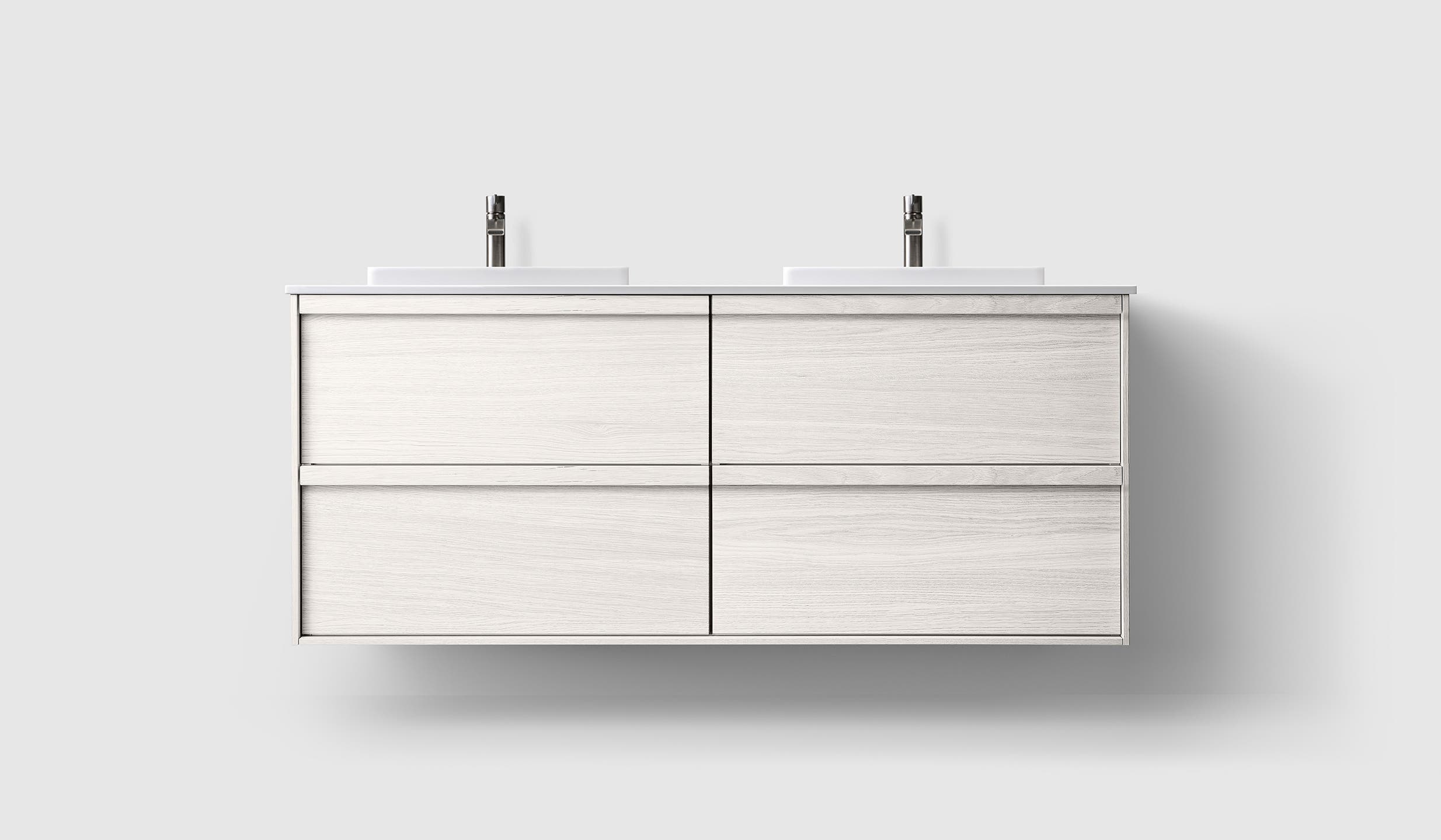 H2/140 - White Wood - White Solid