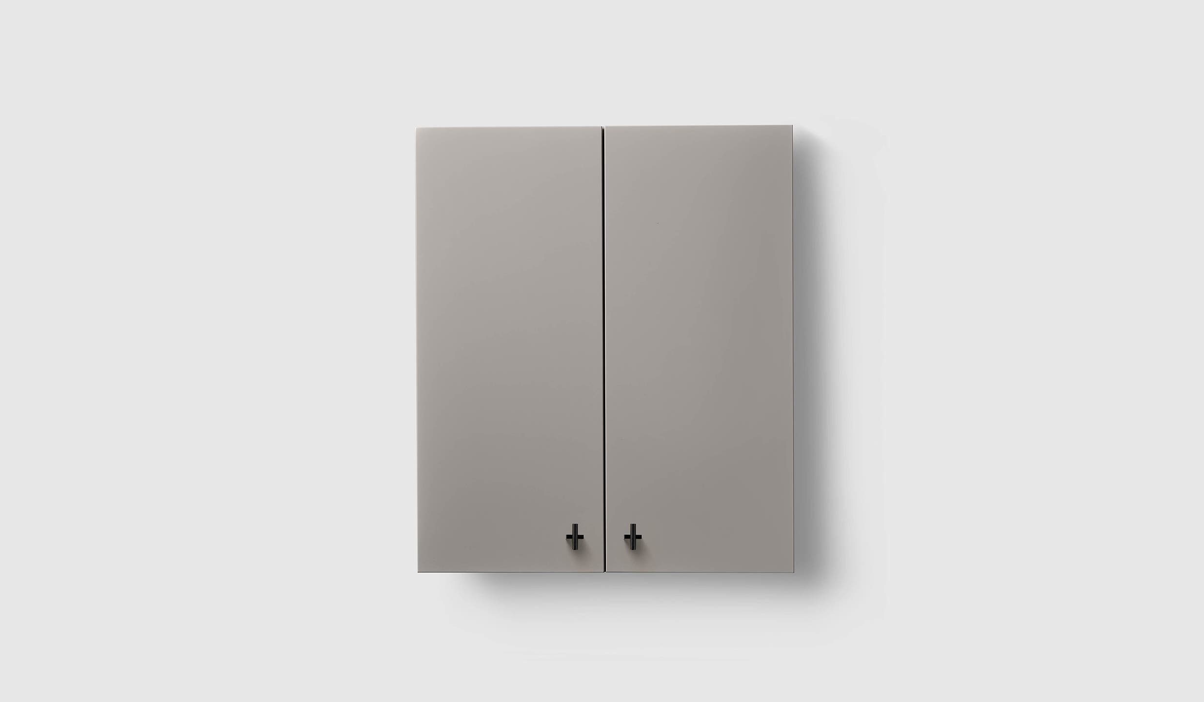 H3/C60 Warm Grey H3 Wall Cabinet