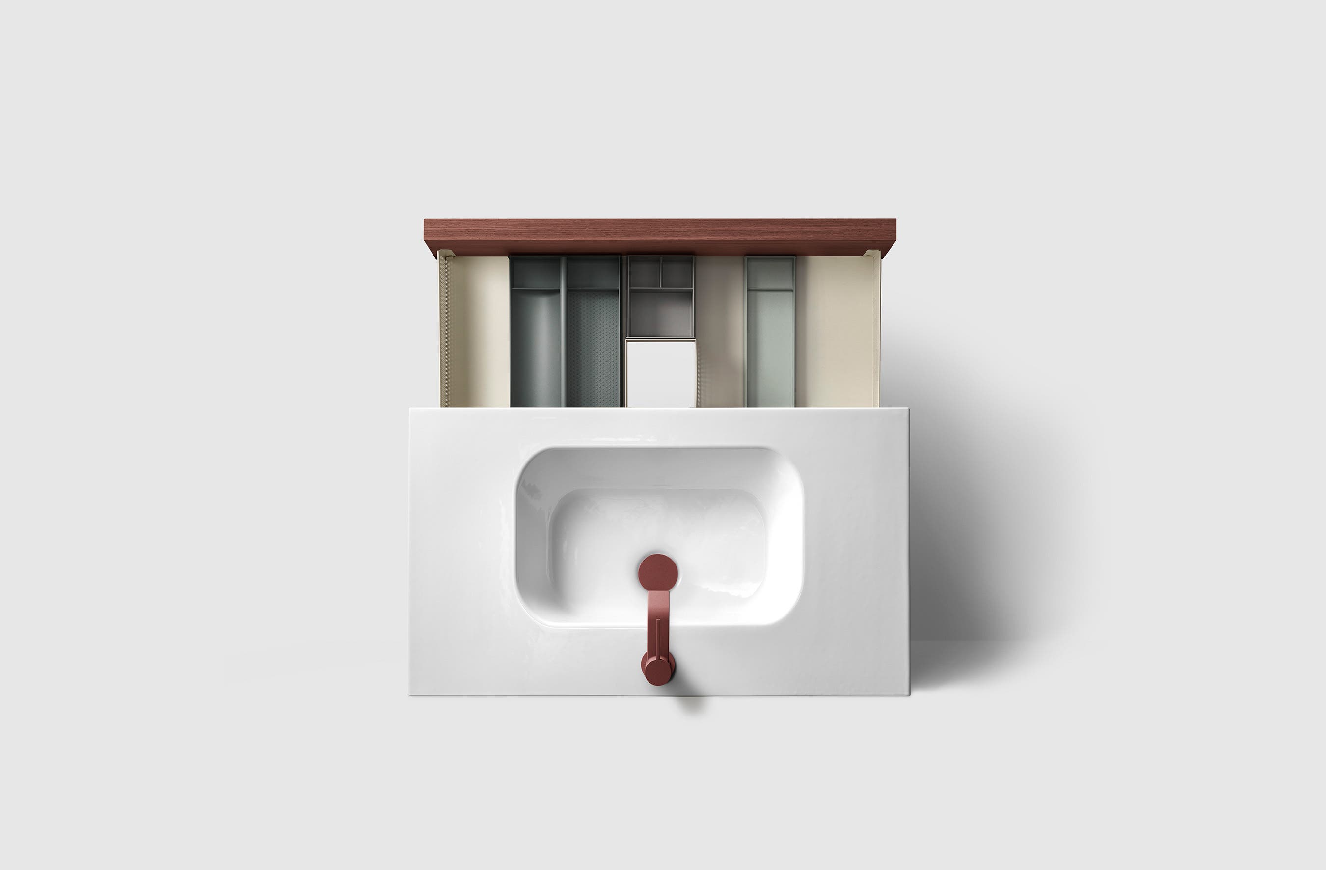 Toniton H2/100 - Reddish Brown - Porcelain