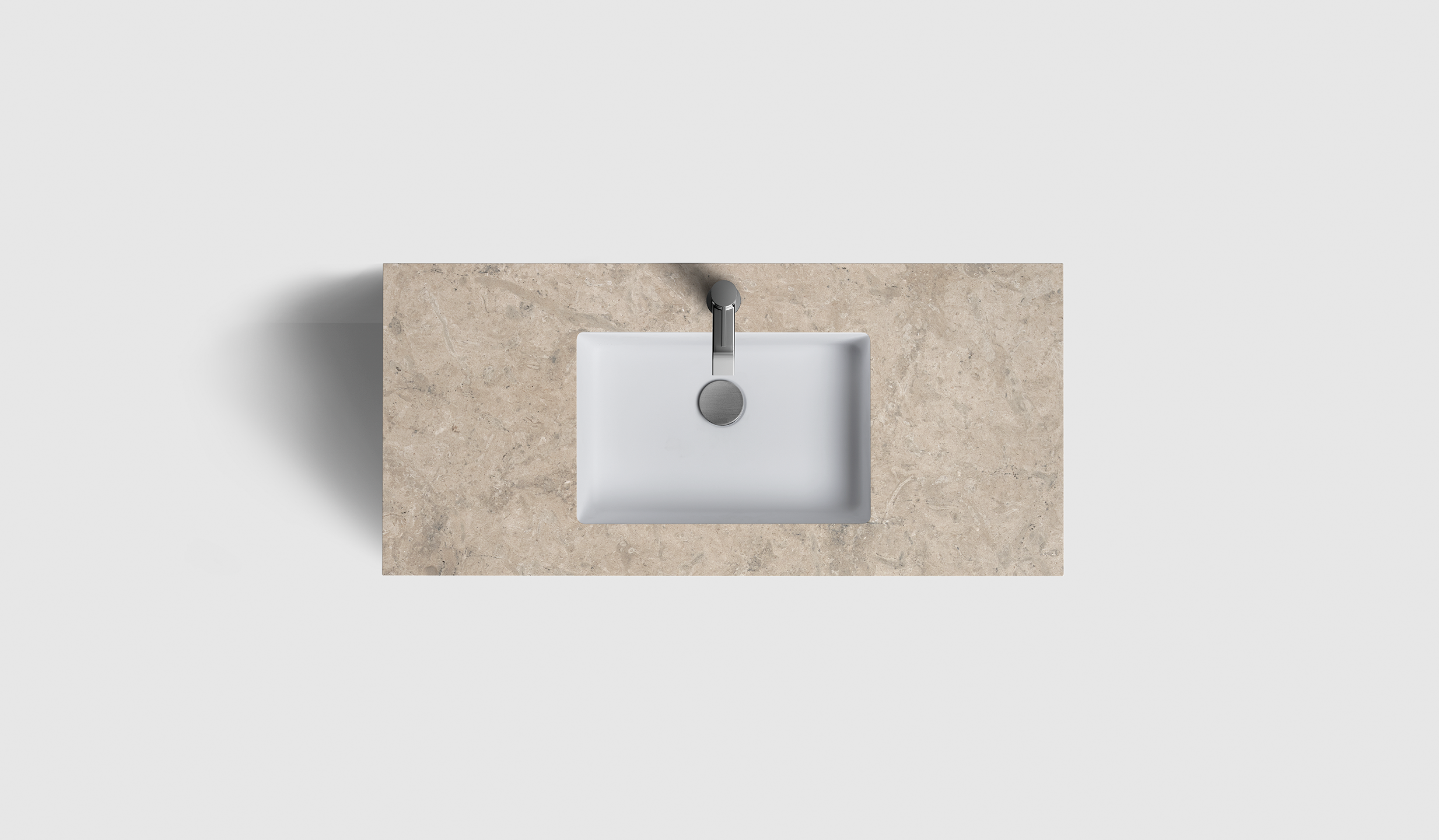 H2/80 - Smoked Oak Wood - RG/Matt White Porcelain UM