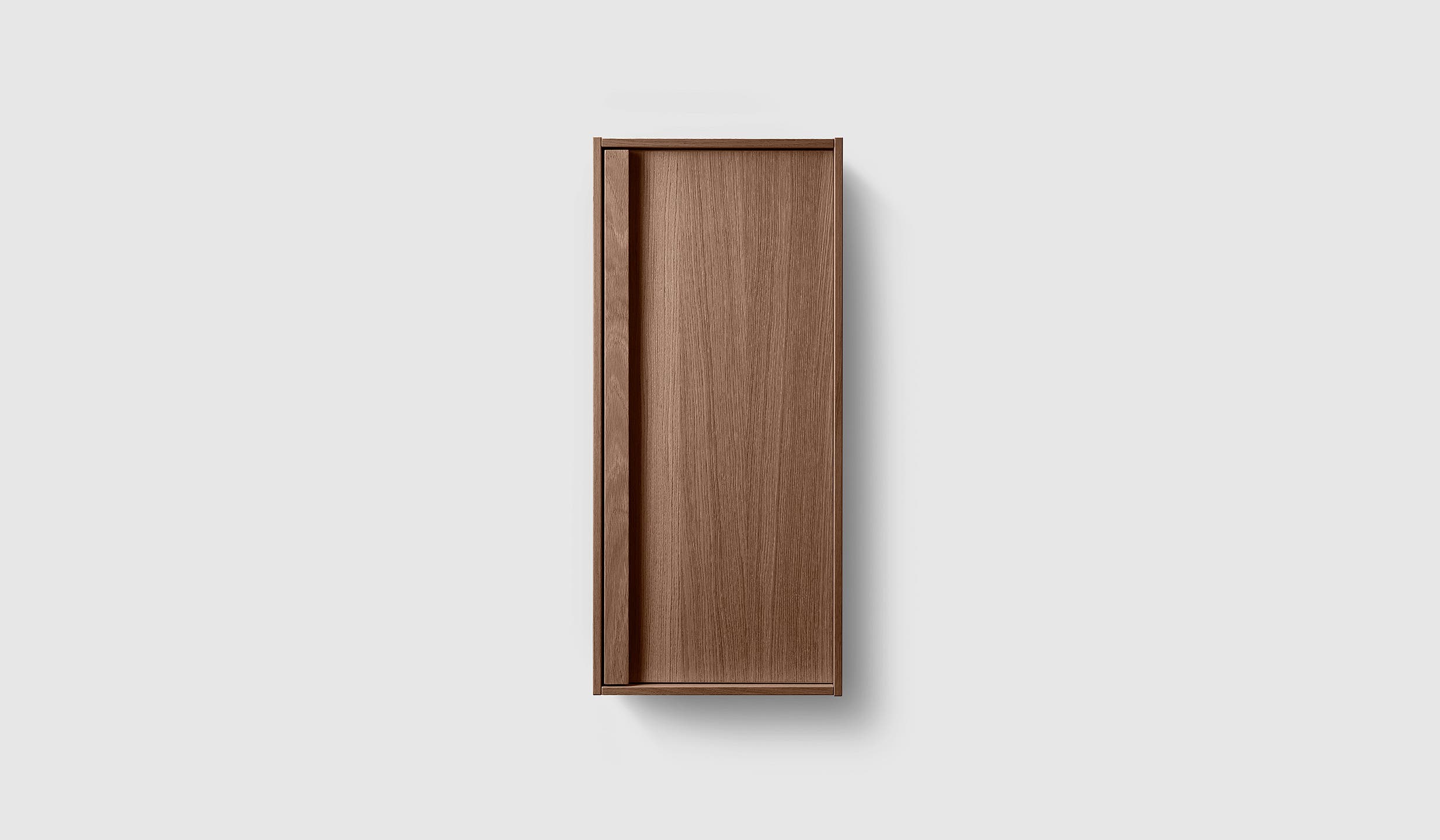 H2/C32 Walnut Wood H2 Wall Cabinet