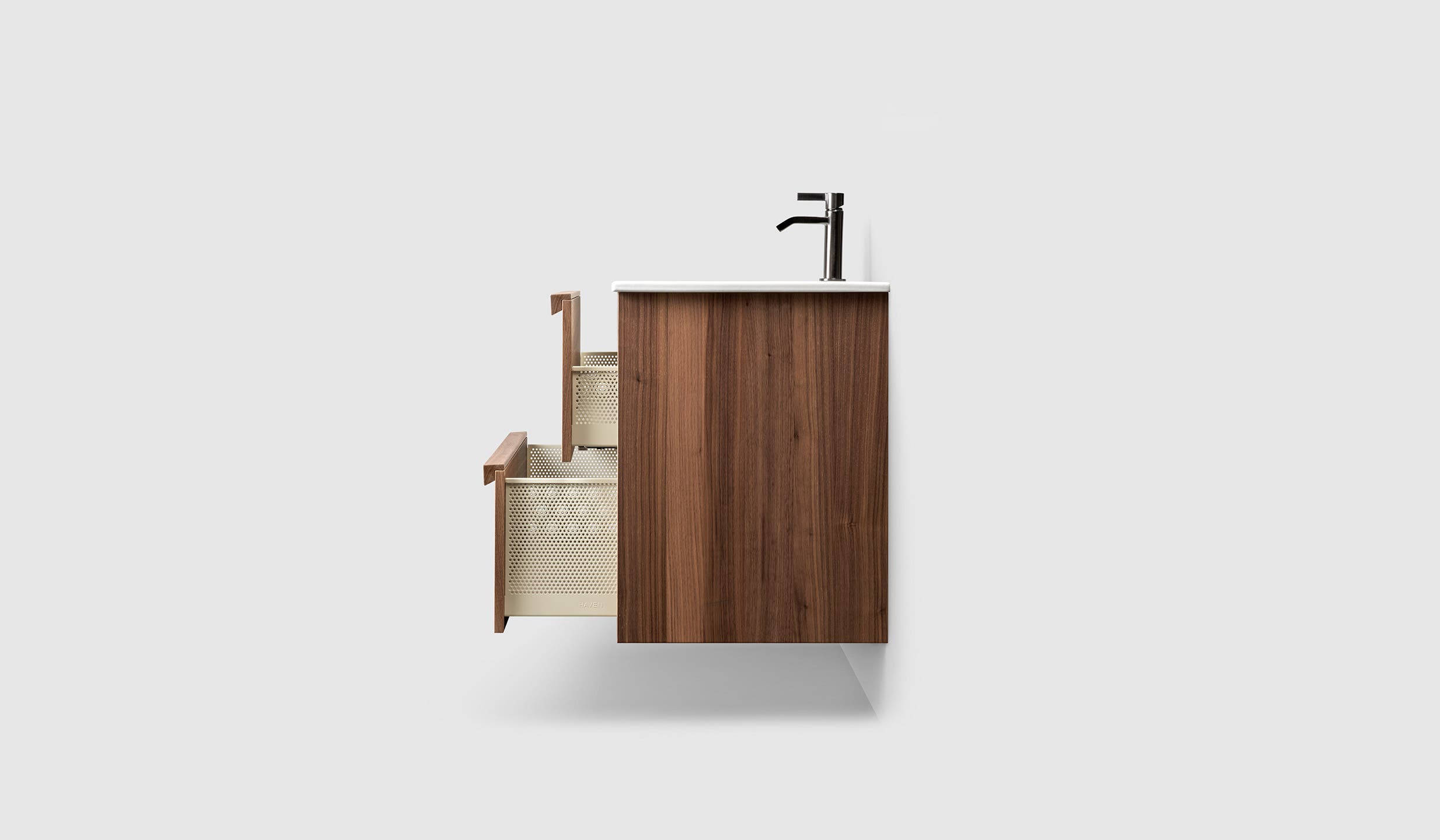 H2/100 - Walnut Wood - Porcelain
