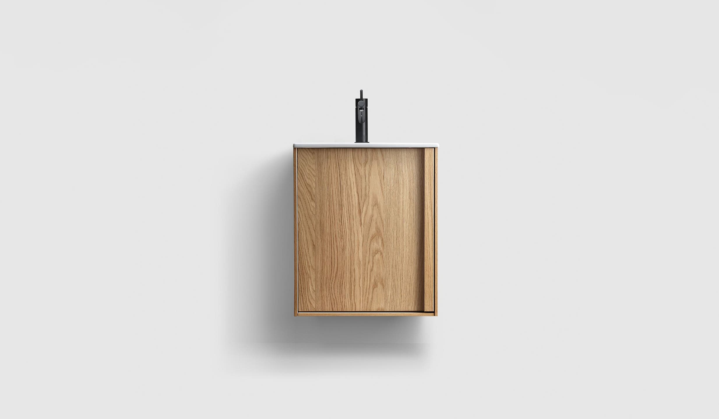H2/50S - Oak Wood Left - Porcelain