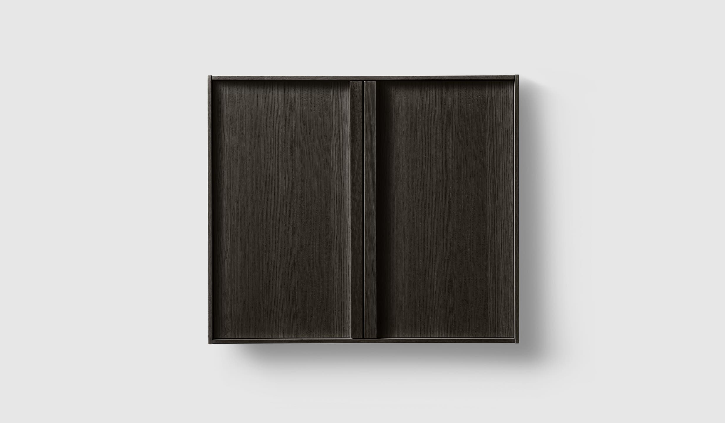 H2/C80 Dark Wood H2 Laundry Cabinet