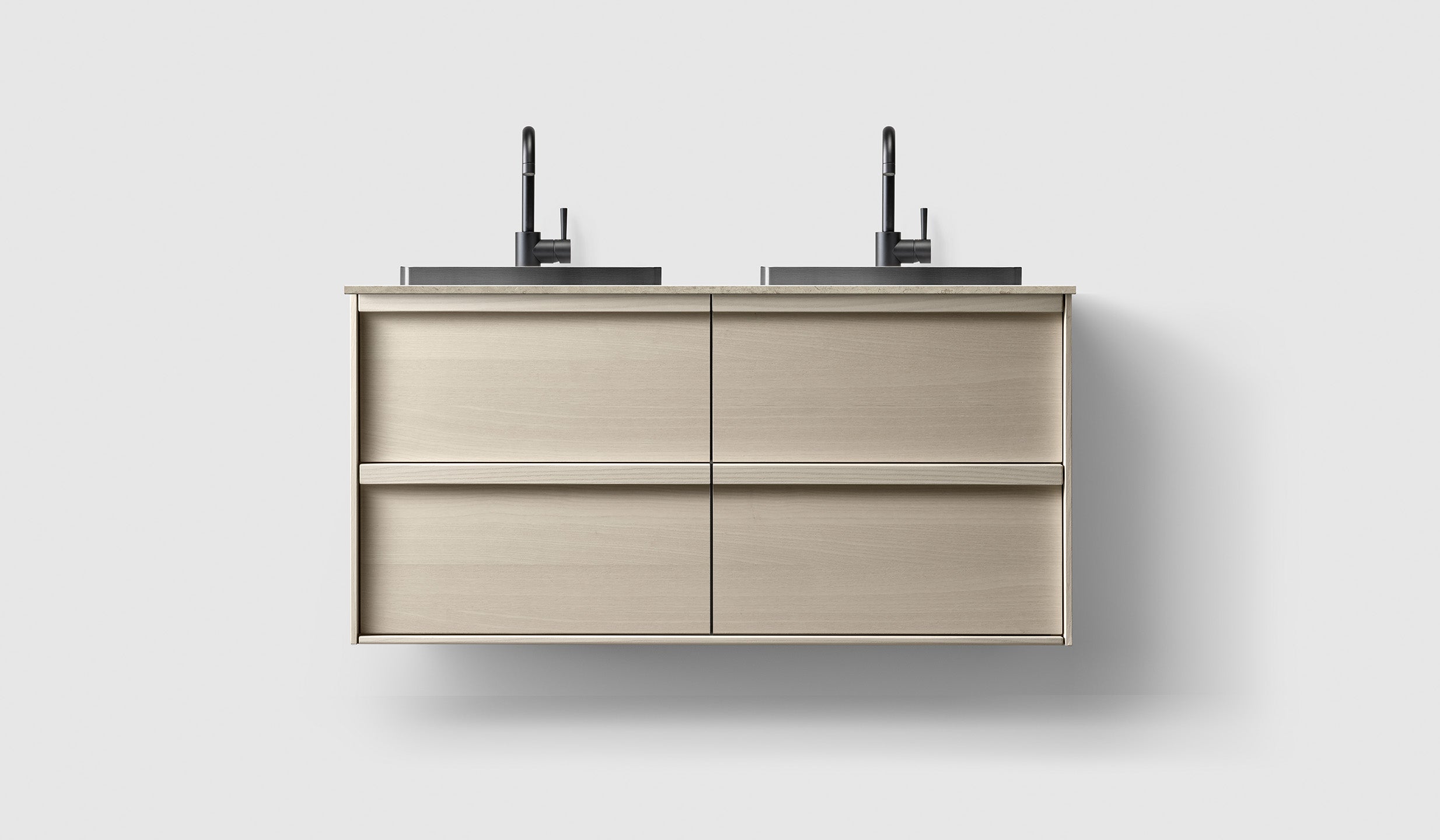 H2/120 - Light Ash Wood - AGH/Black Chrome