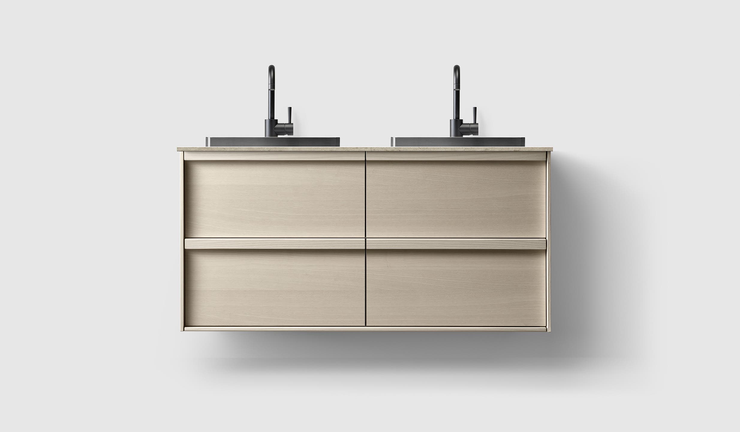 H2/120 - Light Ash Wood - AGH/Black Chrome