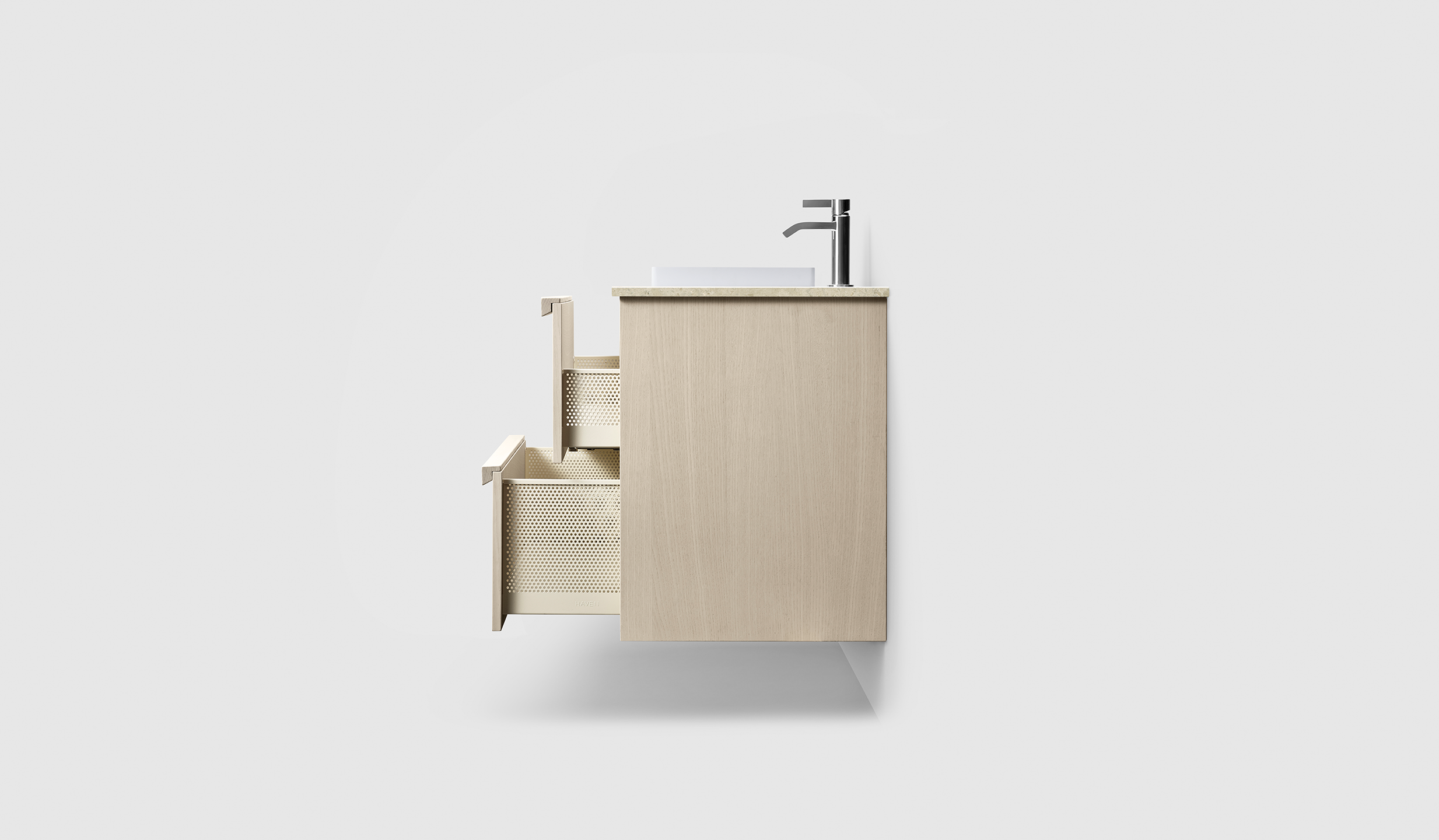 H2/80 - Light Ash Wood - NI/White S