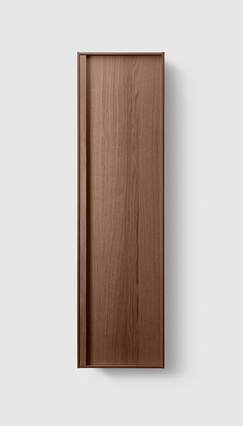 H2/TC45 Walnut Wood H2 Tall Cabinet