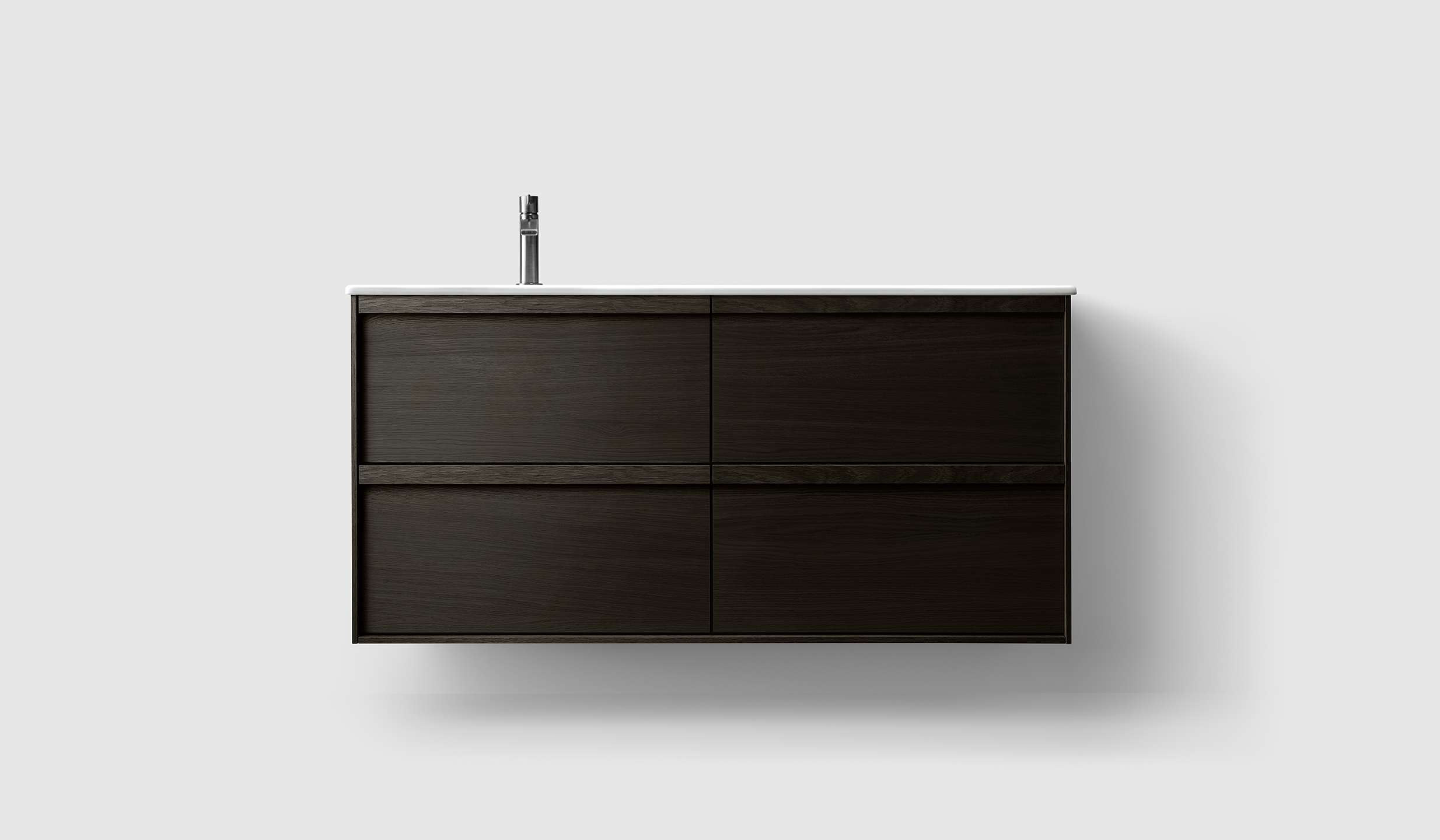 H2/120 - Dark Wood - Porcelain Left