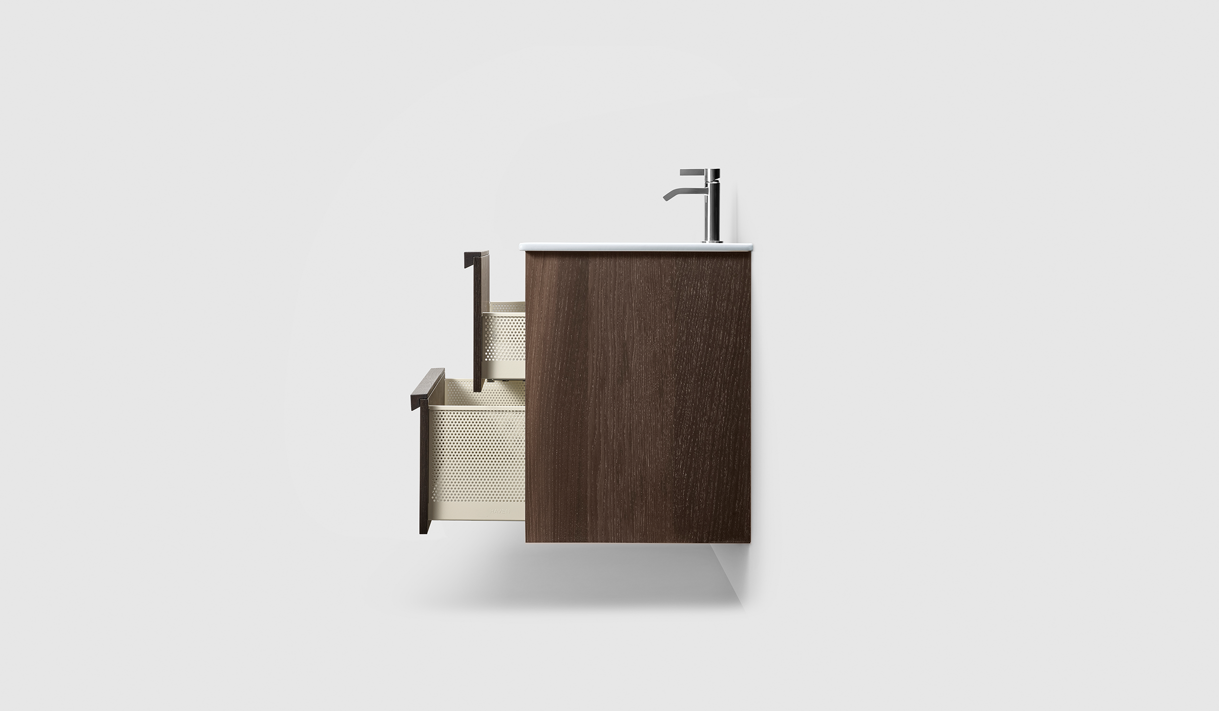 H2/100 - Smoked Oak Wood - Porcelain