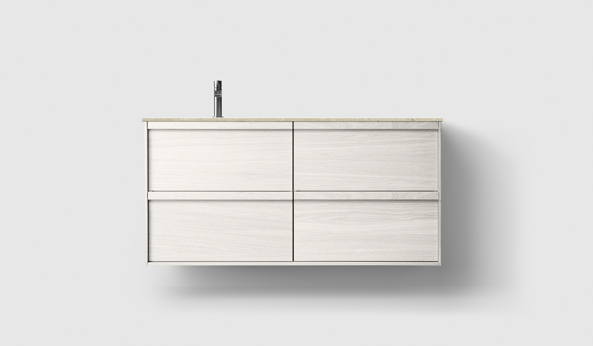 H2/120 - White Wood - Porcelain Left