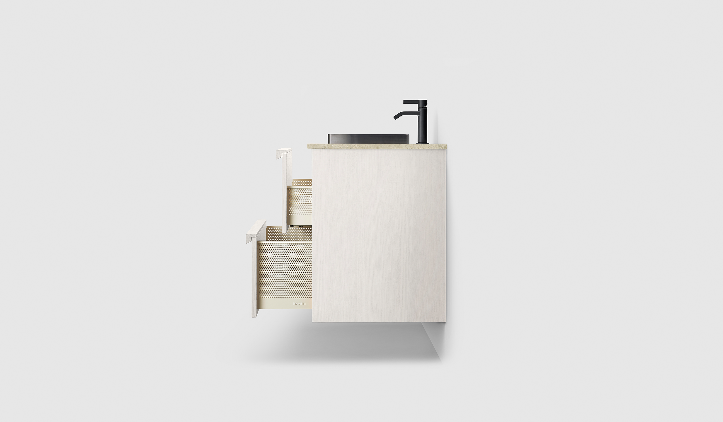 H2/120 - White Wood - AOH/Black Chrome