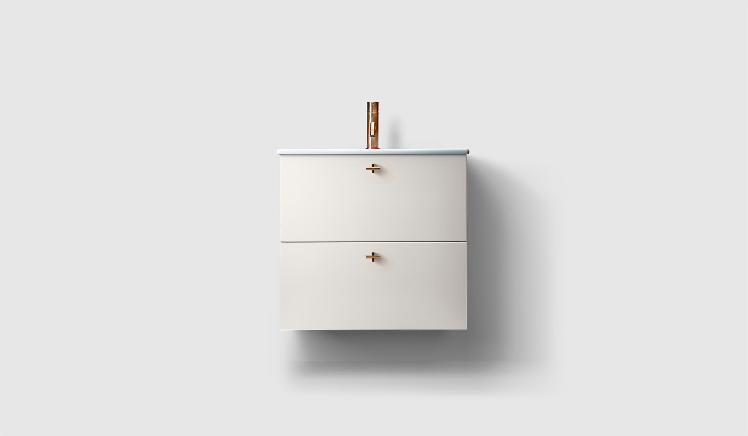 H3/60S - White - Porcelain - A2.02 Copper PVD