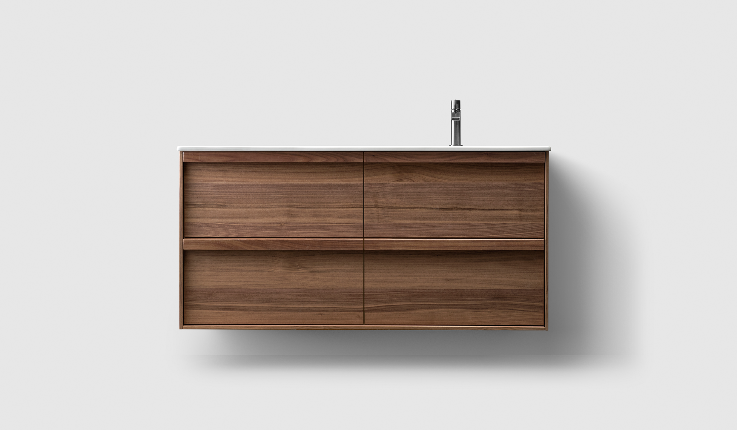 H2/120 - Walnut Wood - Porcelain Right