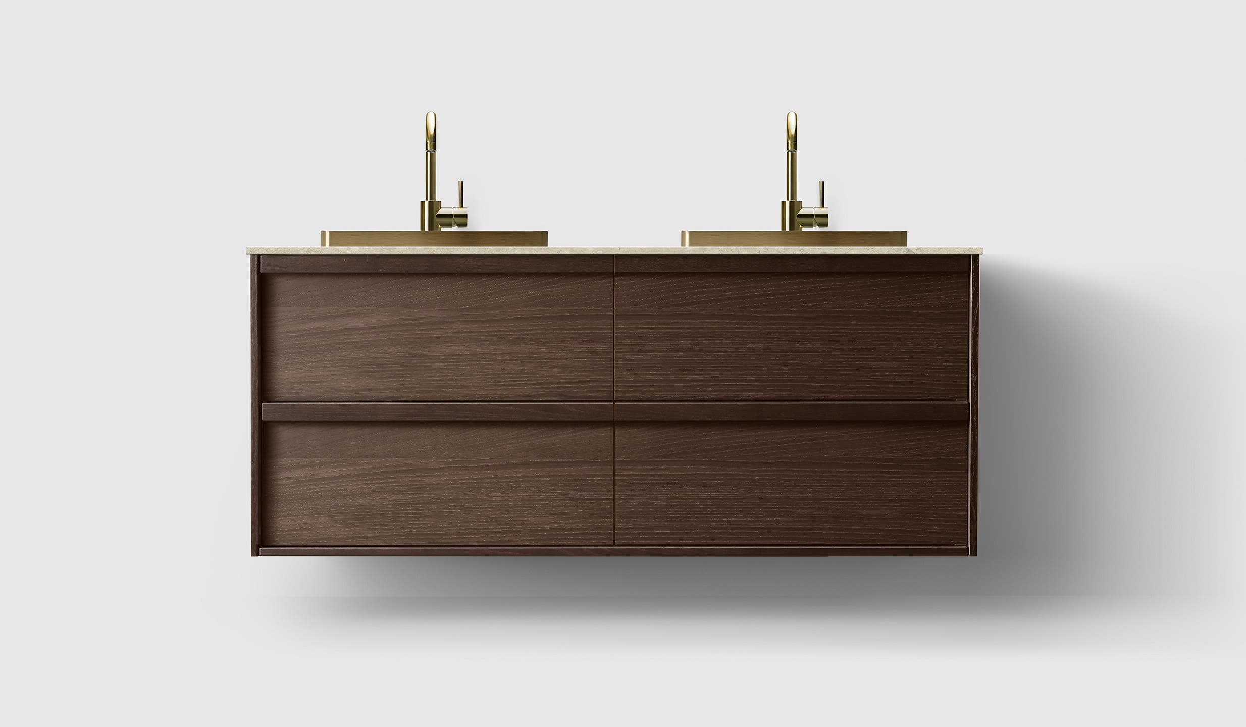 H2/140 - Smoked Oak Wood - JSIH/Brass