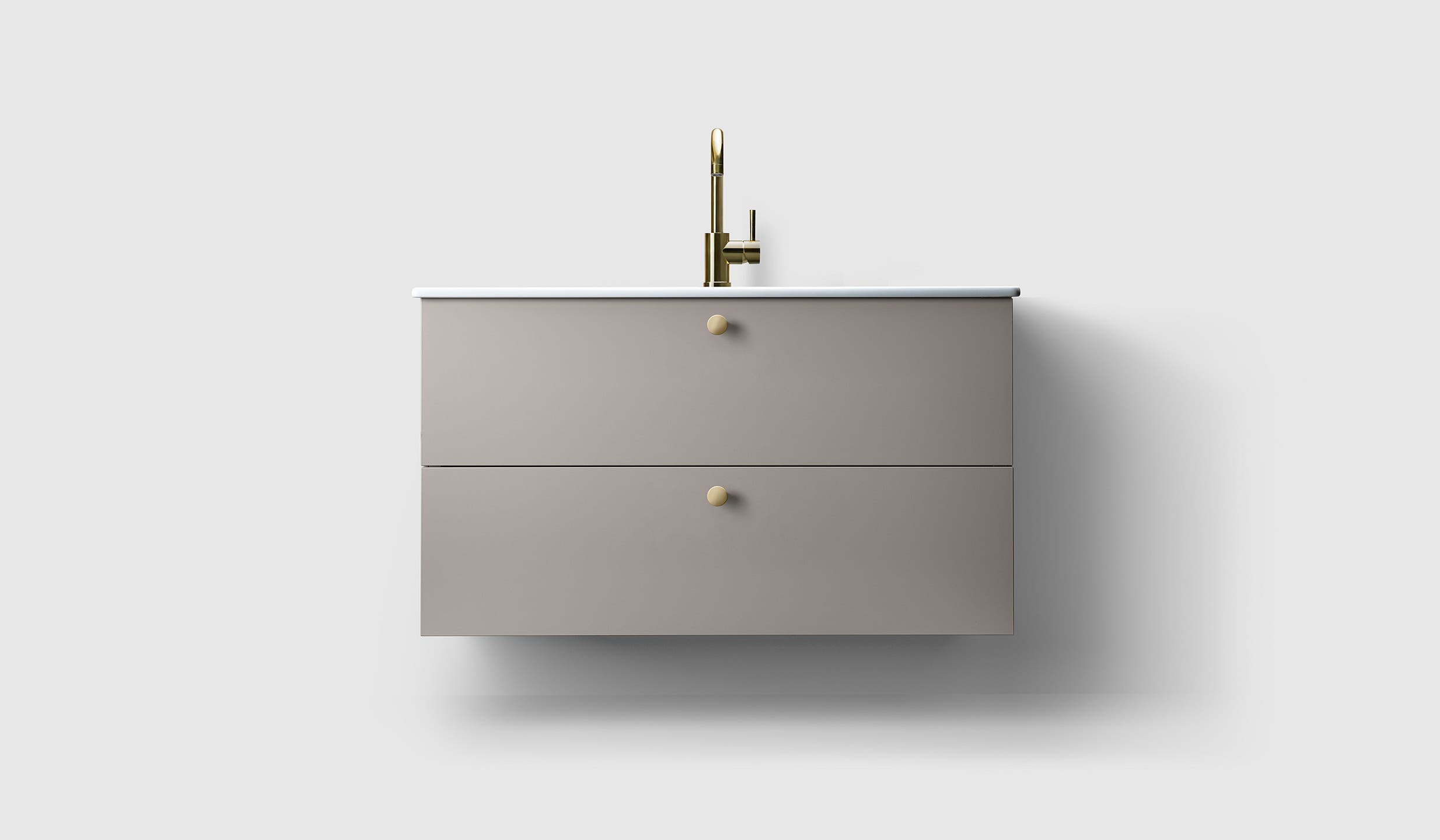 H3/100 - Warm Grey - Porcelain - A2.01 Brass