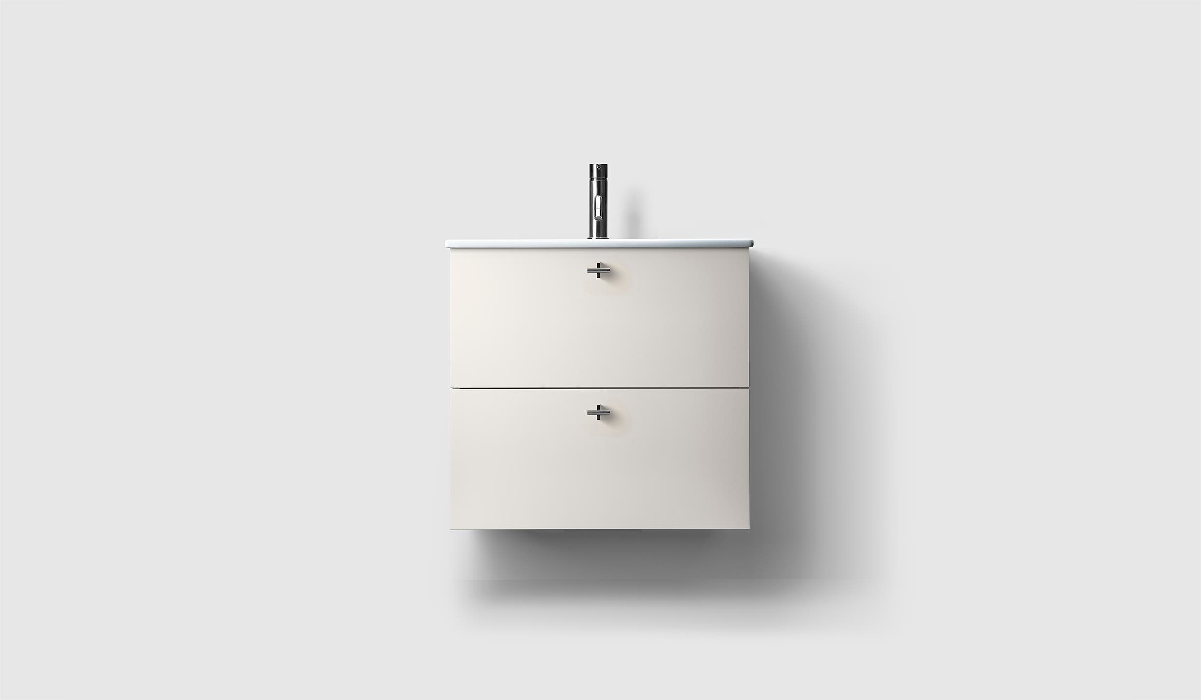 H3/60S - White - Porcelain - A2.02 Chrome