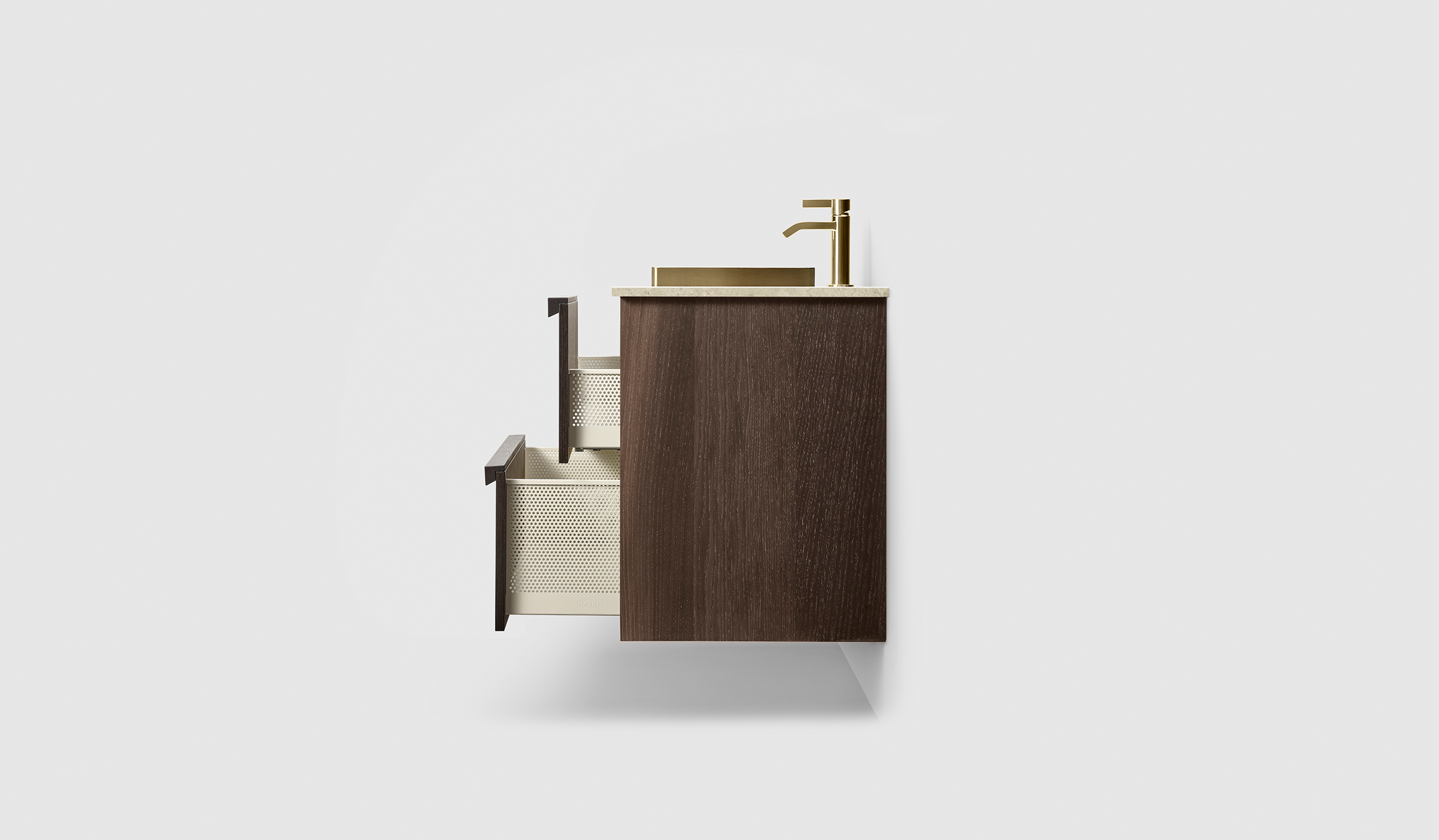H2/140 - Smoked Oak Wood - JSIH/Brass