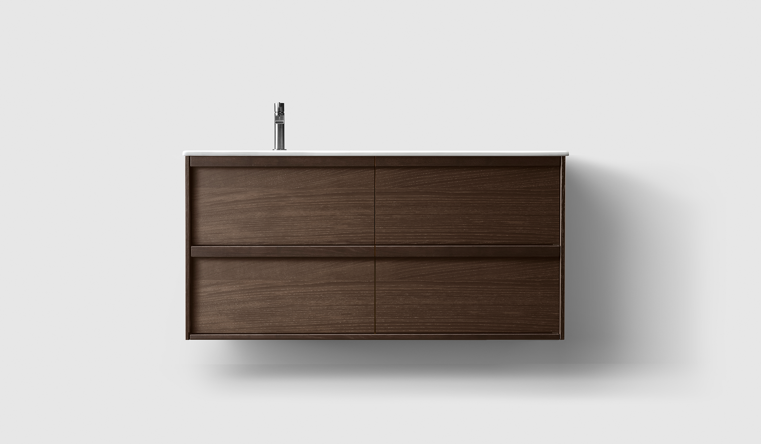 H2/120 - Smoked Oak Wood - Porcelain Left