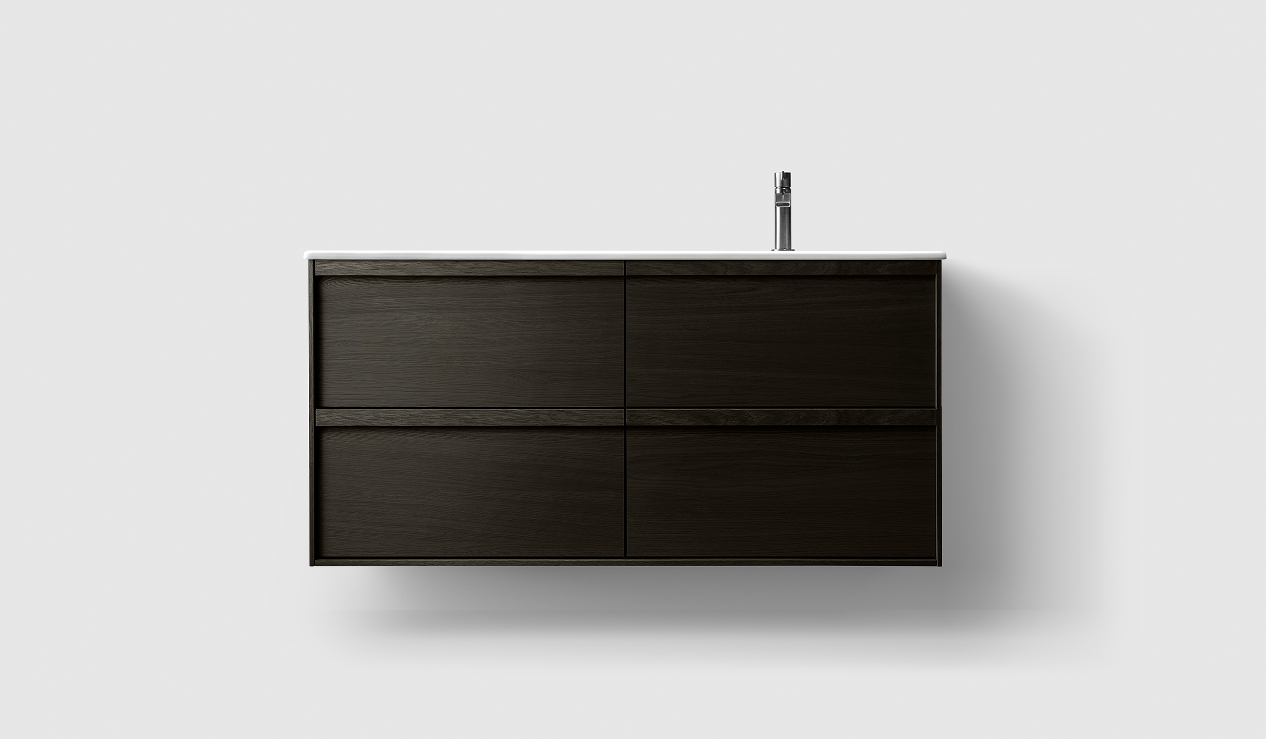 H2/120 - Dark Wood - Porcelain Right