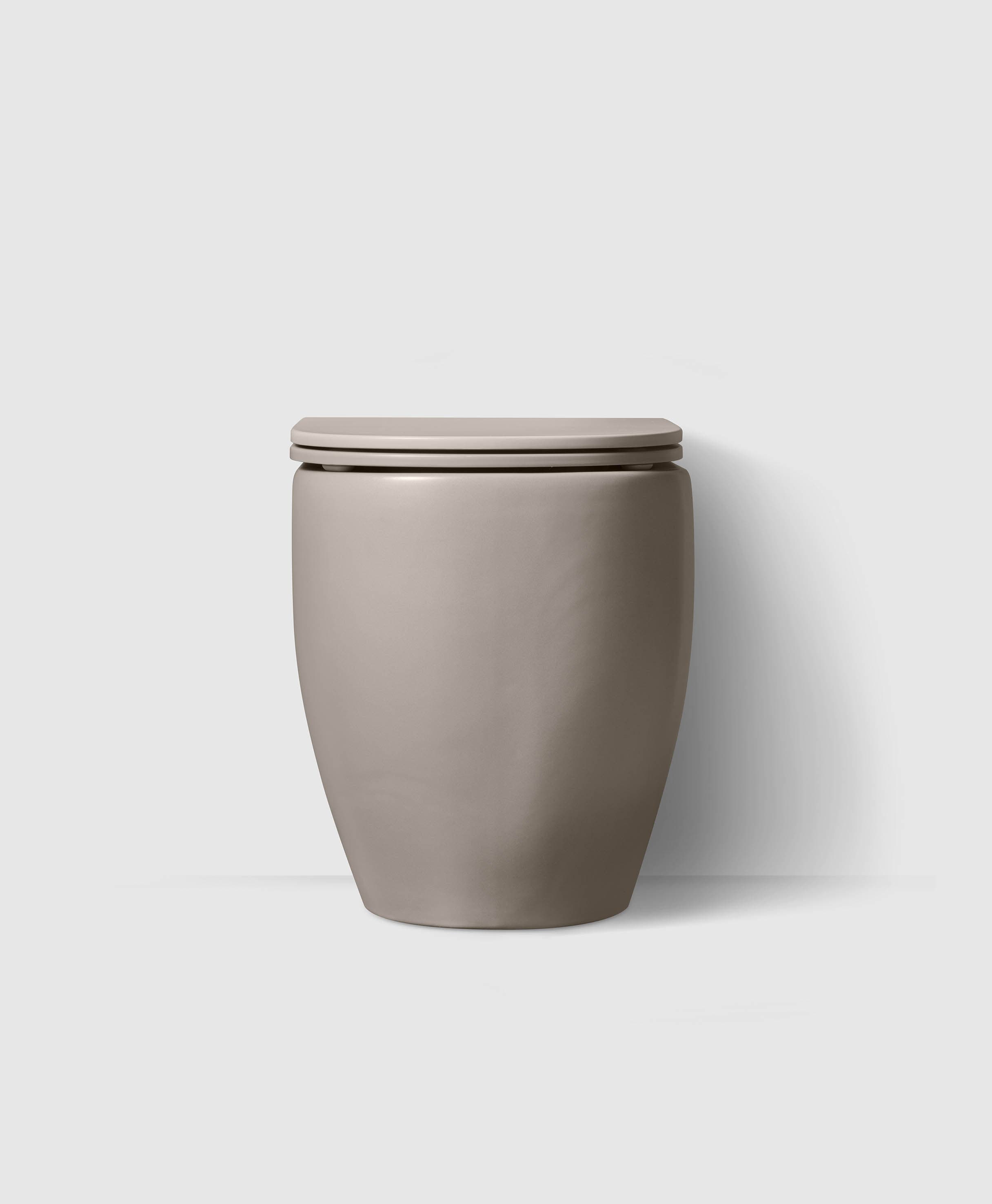 WC/3 floor standing 54 matte sand with seat