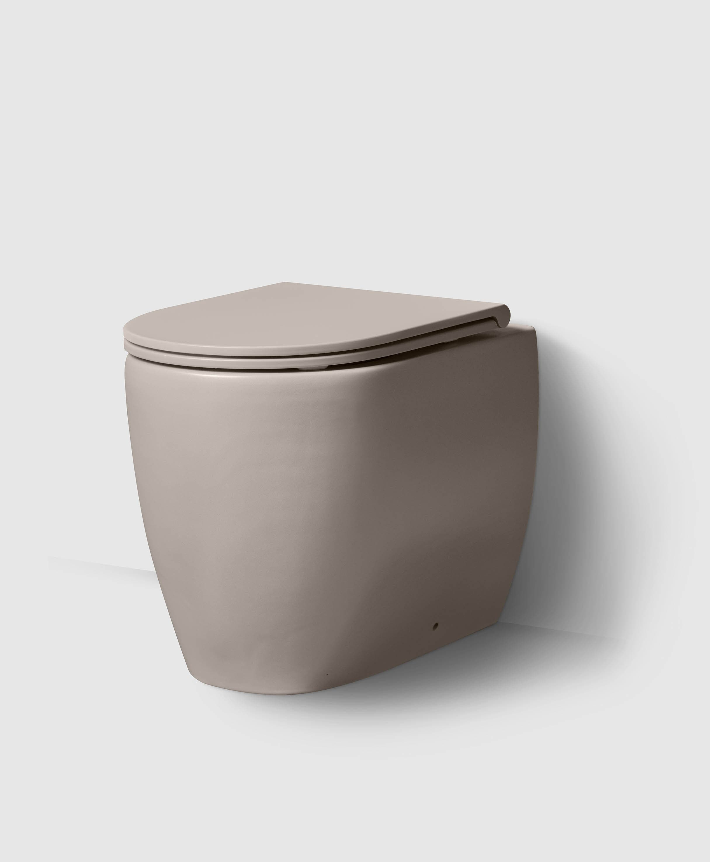 WC/3 floor standing 54 matte sand with seat