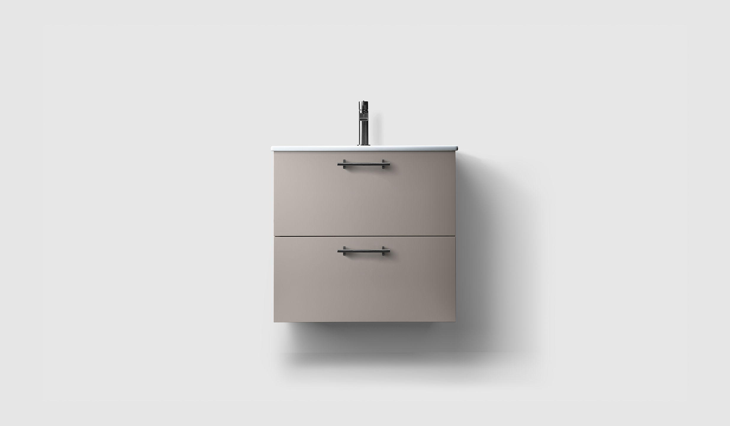 H3/60S - Warm Grey - Porcelain - A2.03 Brushed Black Chrome