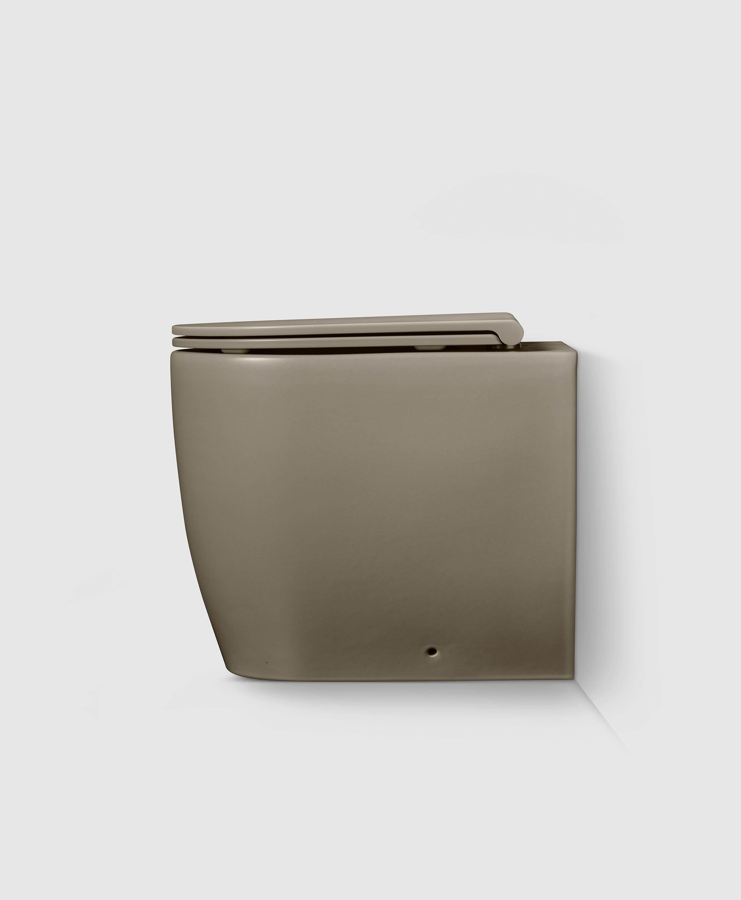 WC/3 floor standing 55 matte grey with seat