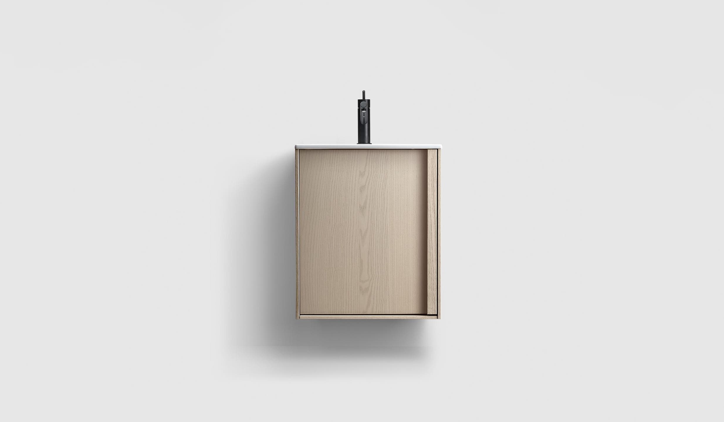 H2/50S - Light Ash Wood Left - Porcelain