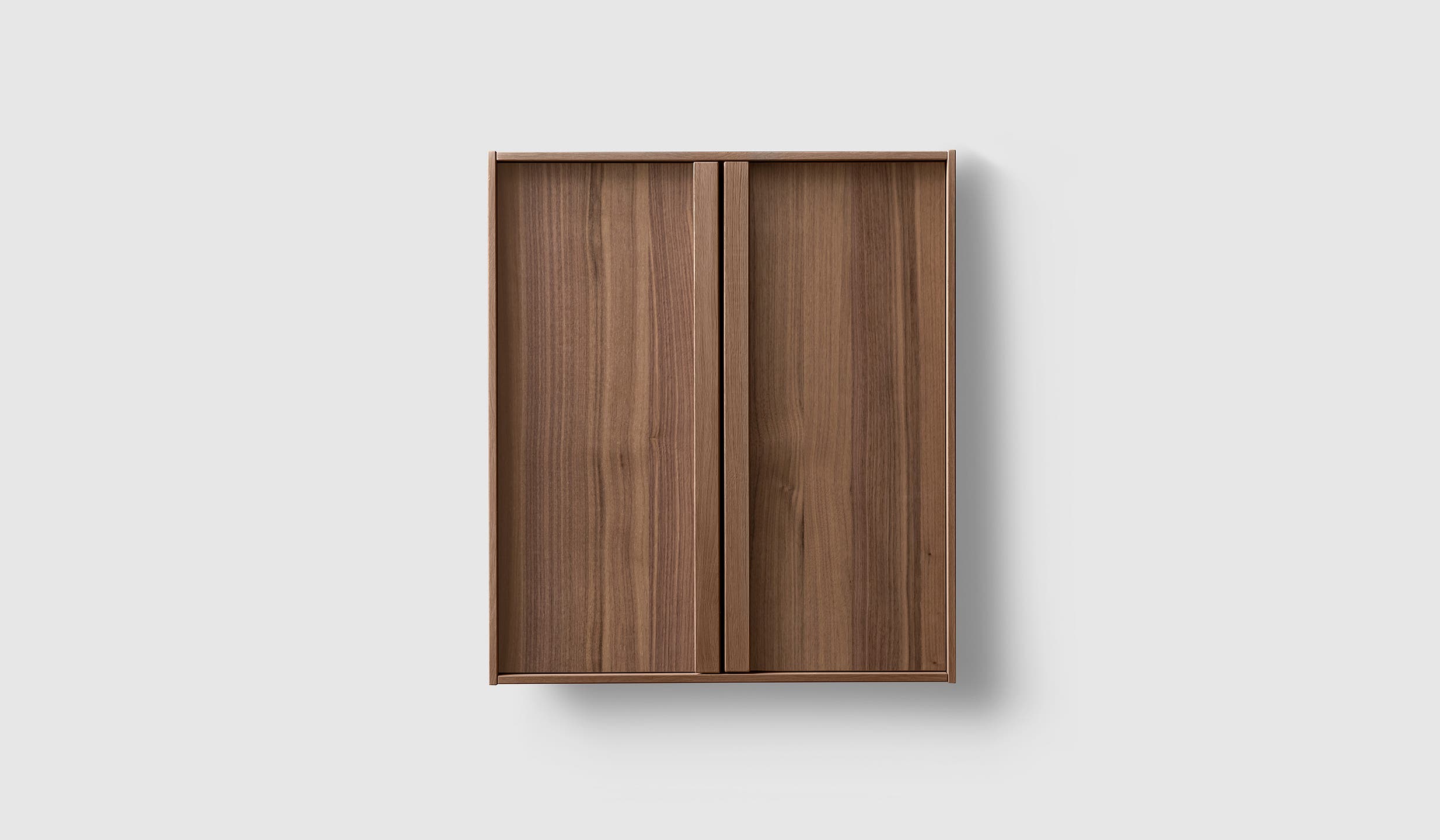 H2/C60 Walnut Wood H2 Laundry Cabinet