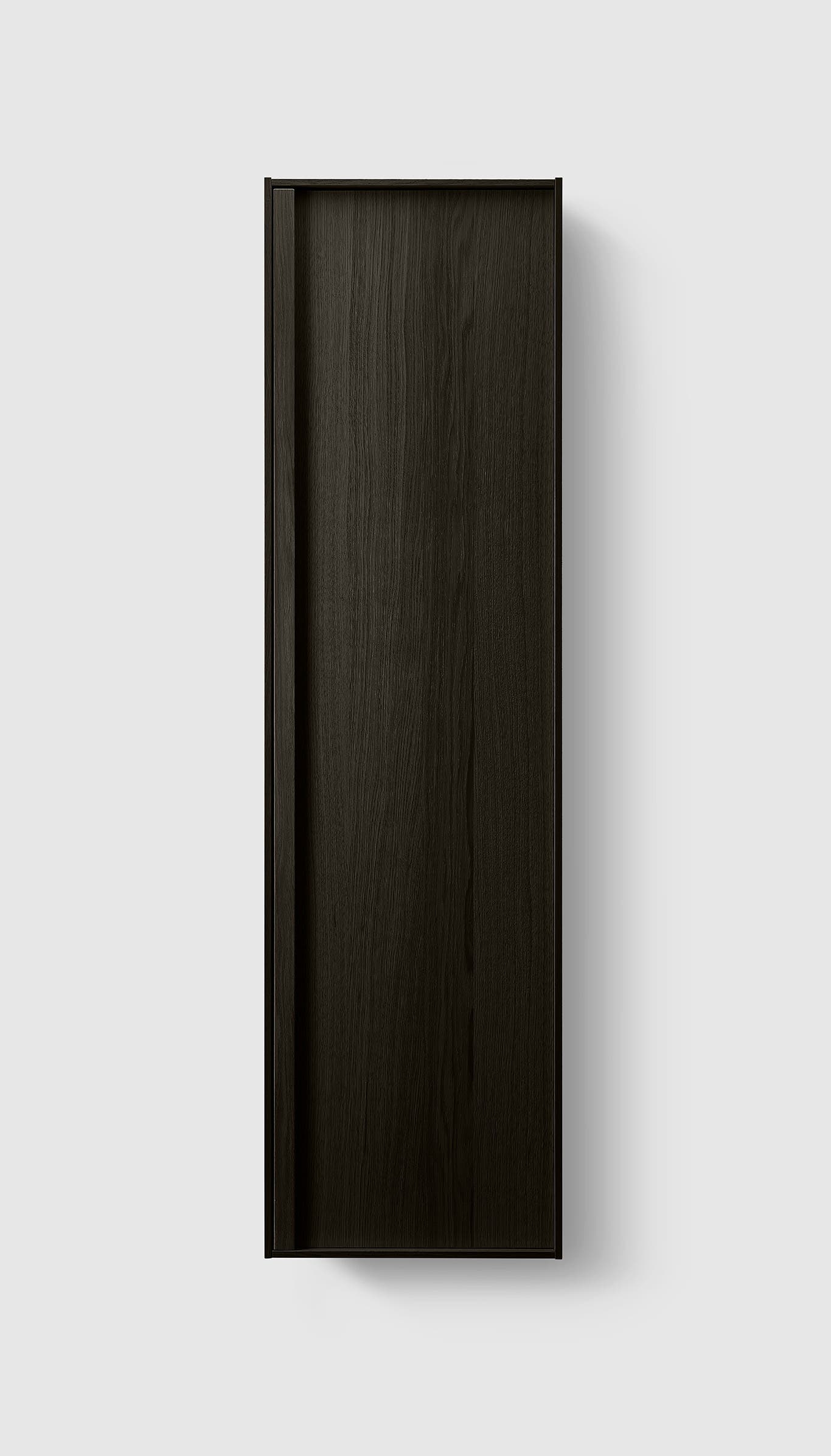 H2/TC45 Dark Wood H2 Tall Cabinet
