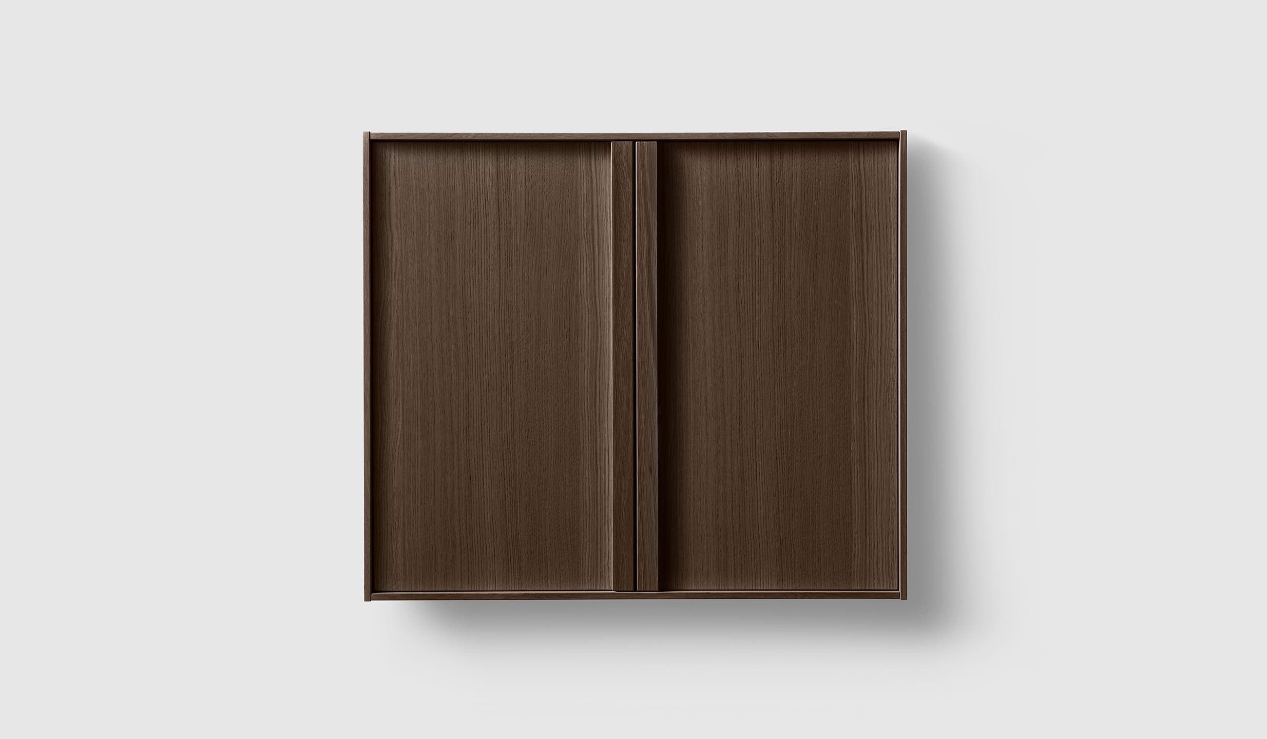 H2/C80 Smoked Oak Wood H2 Laundry Cabinet