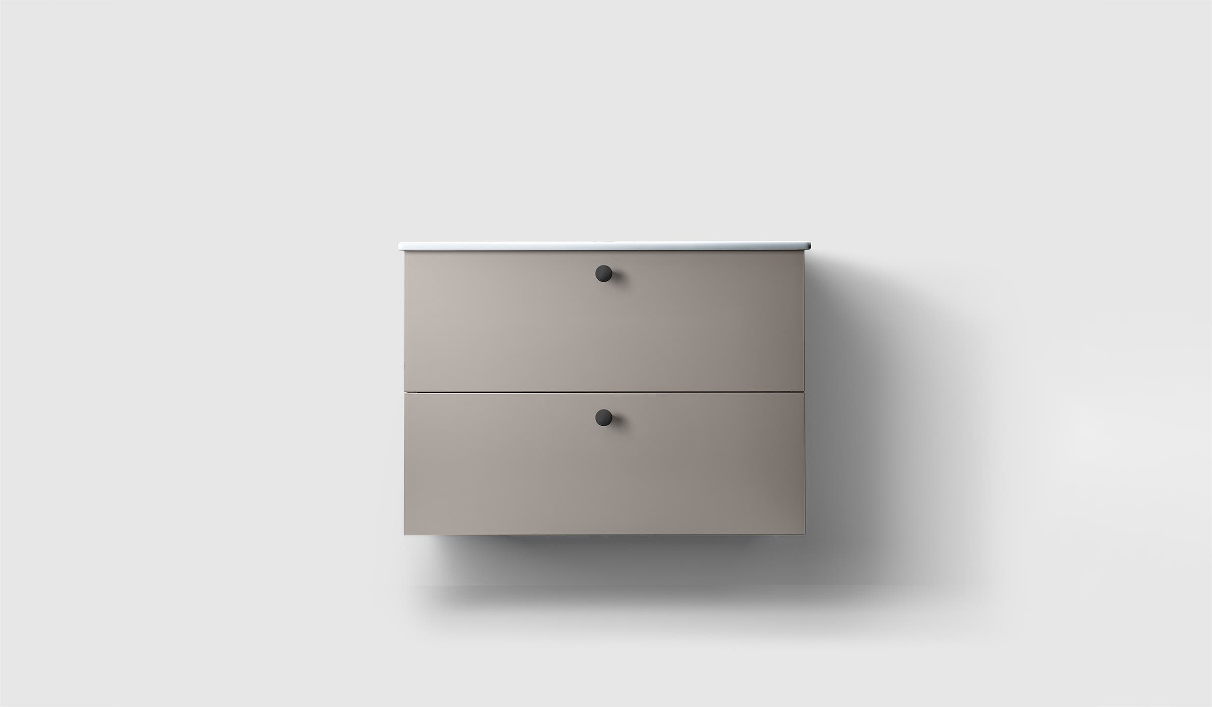 H3/80 - Warm Grey - Porcelain - A2.01 Matte Black
